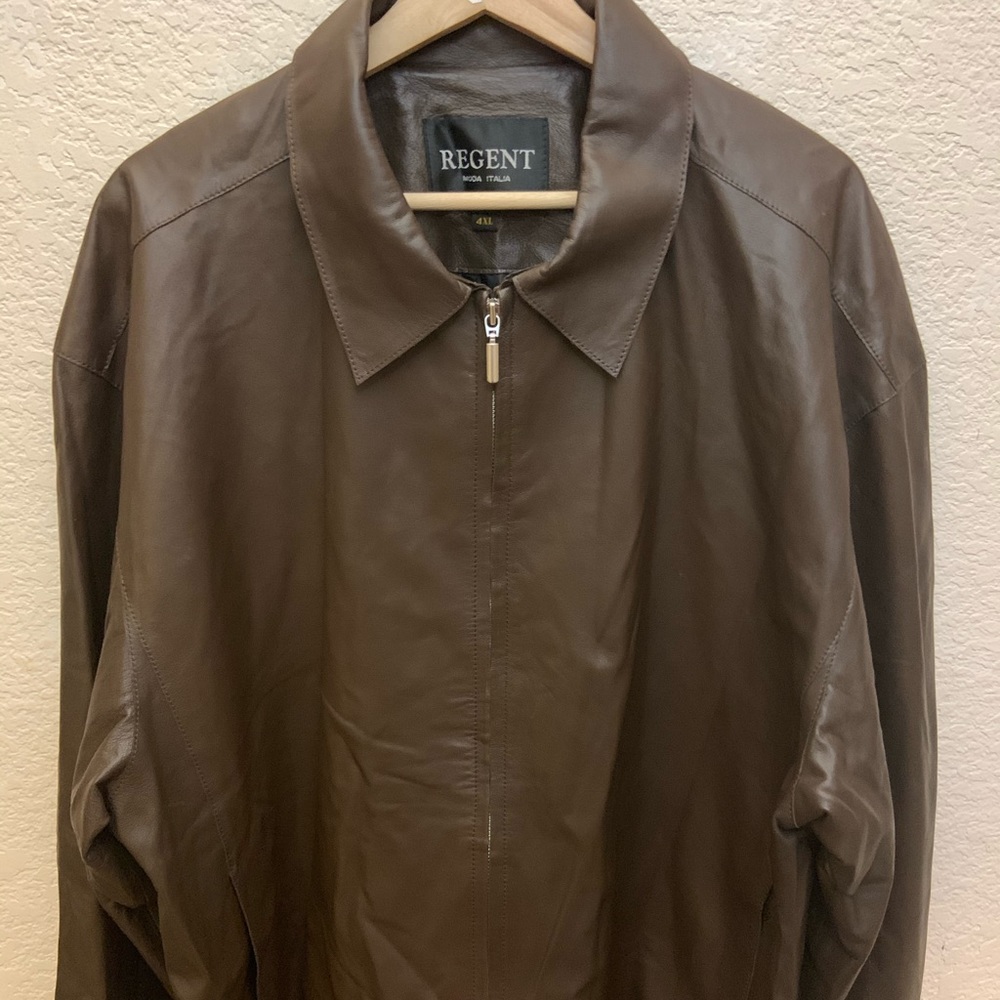 Men leather jacket